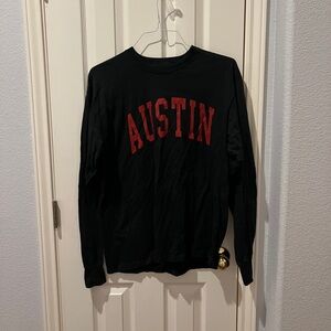 brandy melville graphic long sleeve t shirt